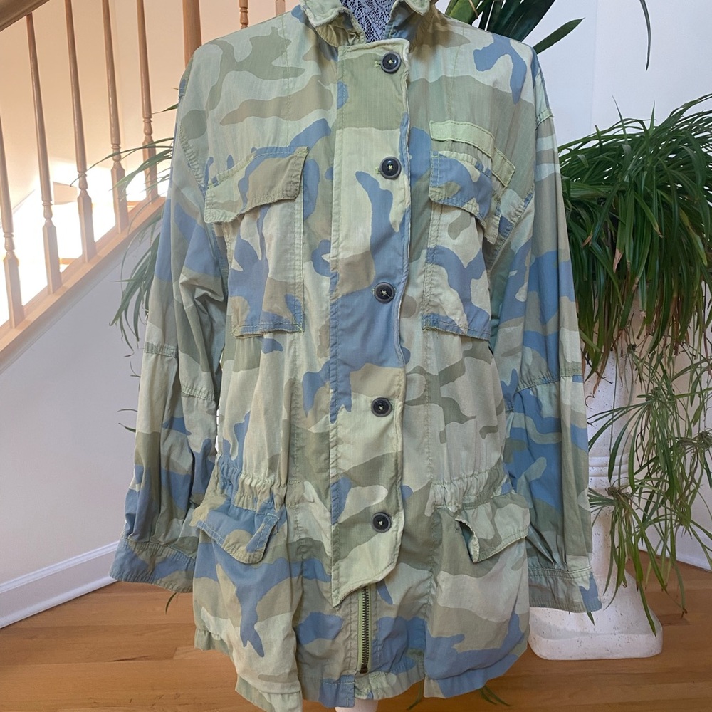 100% cotton military jacket